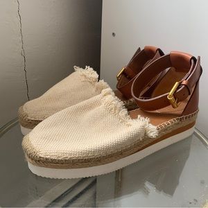 See by Chloe Glyn Two Tone Espadrilles
